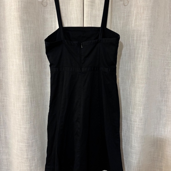 Vintage Gap Black Adjustable Spaghetti Strap Dress Size 6 - Picture 3 of 6